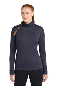 Sport-Tek Women's PosiCharge Competitor 1/4-Zip Pullover - True Navy