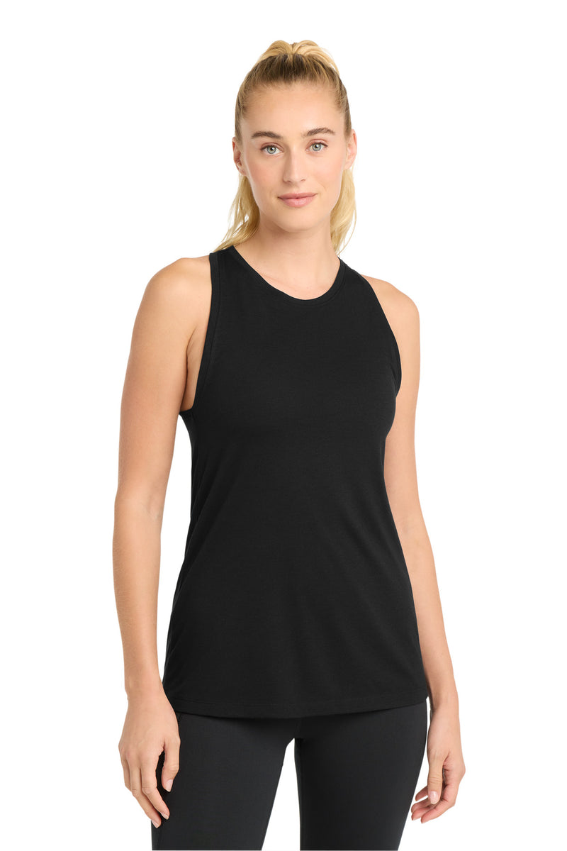 Sport-Tek  Women's PosiCharge  Tri-Blend Wicking Tank