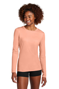 Sport-Tek Women's Posi-UV Pro Long Sleeve LST420LS - Soft Coral