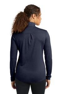 Sport-Tek  Women's Endeavor 1/2-Zip Pullover - Deep Navy Heather Back