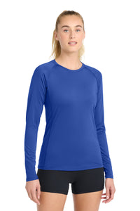 Sport-Tek  Women's Long Sleeve Rashguard Tee - True Royal