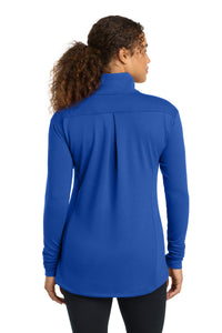 Sport-Tek Women's Sport-Wick Flex Fleece Full-Zip - True Royal Back