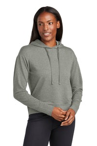 Sport-Tek Women's Sport-Wick Flex Fleece Pullover Hoodie LST562 - Light Grey Heather
