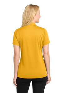 Sport-Tek Women's PosiCharge RacerMesh Polo - Gold Back