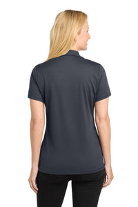 Sport-Tek Women's PosiCharge RacerMesh Polo - Graphite Back