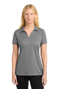 Sport-Tek Women's PosiCharge RacerMesh Polo - Grey Heather