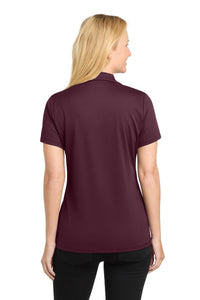 Sport-Tek Women's PosiCharge RacerMesh Polo - Maroon Back