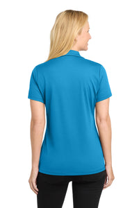 Sport-Tek Women's PosiCharge RacerMesh Polo - Pond Blue Back