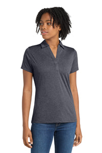 Sport-Tek Women's Heather Contender Polo - Graphite Heather
