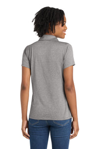 Sport-Tek Women's Heather Contender Polo - Vintage Heather Back