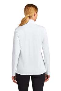 Sport-Tek Women's Micropique Sport-Wick 1/4-Zip LST672 - White Back