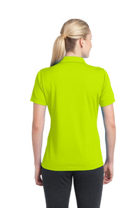 Sport-Tek Women's PosiCharge Micro-Mesh Polo - Citron Back