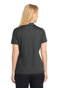 Sport-Tek Women's PosiCharge Micro-Mesh Polo - Iron Grey Back
