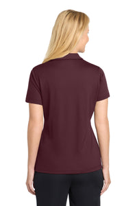 Sport-Tek Women's PosiCharge Micro-Mesh Polo - Maroon Back