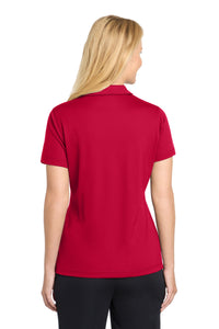 Sport-Tek Women's PosiCharge Micro-Mesh Polo - True Red Back