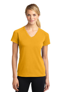 Sport-Tek Women's Ultimate Performance V-Neck - Gold