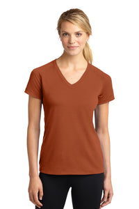 Sport-Tek Women's Ultimate Performance V-Neck - Texas Orange