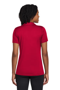 Sport-Tek Women's PosiCharge Re-Compete Polo LST725 - Deep Red Back