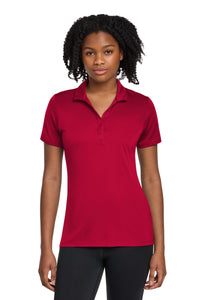 Sport-Tek Women's PosiCharge Re-Compete Polo LST725 - Deep Red