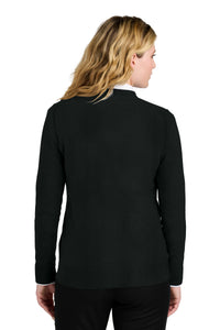 Port Authority Women's Easy Care V-Neck Sweater LSW2850 - Deep Black Back