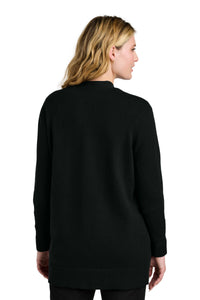 Port Authority Women's Easy Care Open-Front Cardigan Sweater LSW2890 - Deep Black Back