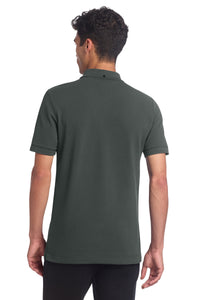 Mercer+Mettle Stretch Heavyweight Pique Polo MM1000 - Anchor Grey Back