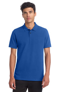 Mercer+Mettle Stretch Heavyweight Pique Polo MM1000 - Blue Note