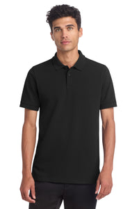 Mercer+Mettle Stretch Heavyweight Pique Polo MM1000 - Deep Black