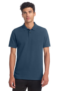 Mercer+Mettle Stretch Heavyweight Pique Polo MM1000 - Insignia Blue