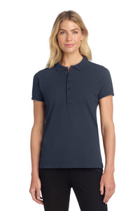 Mercer+Mettle Women's Stretch Heavyweight Pique Polo MM1001 - Night Navy