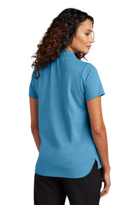 Mercer+Mettle Women's Stretch Pique Polo MM1005 - Parisian Blue Back
