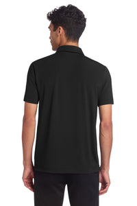 Mercer+Mettle Stretch Jersey Polo MM1014 - Deep Black Back