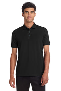 Mercer+Mettle Stretch Jersey Polo MM1014 - Deep Black