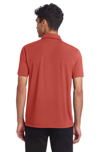 Mercer+Mettle Stretch Jersey Polo MM1014 - Terracotta Back