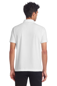 Mercer+Mettle Stretch Jersey Polo MM1014 - White Back