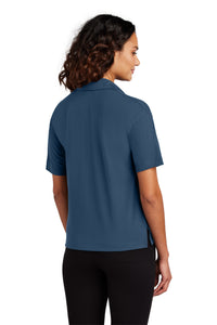 Mercer+Mettle Women's Stretch Jersey Polo MM1015 - Insignia Blue Back