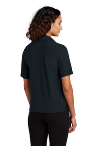 Mercer+Mettle Women's Stretch Jersey Polo MM1015 - Night Navy Back