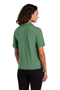 Mercer+Mettle Women's Stretch Jersey Polo MM1015 - Sage Back