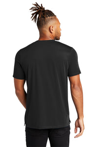 Mercer+Mettle Stretch Jersey Crew MM1016 - Deep Black Back