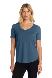 Mercer+Mettle Women's Stretch Jersey Relaxed Scoop MM1017 - Insignia Blue