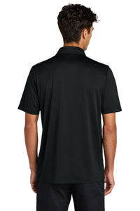 Mercer+Mettle Recharge Jersey Polo MM1020 - Deep Black Back