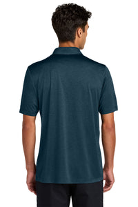Mercer+Mettle Recharge Jersey Polo MM1020 - Insignia Blue Heather Back