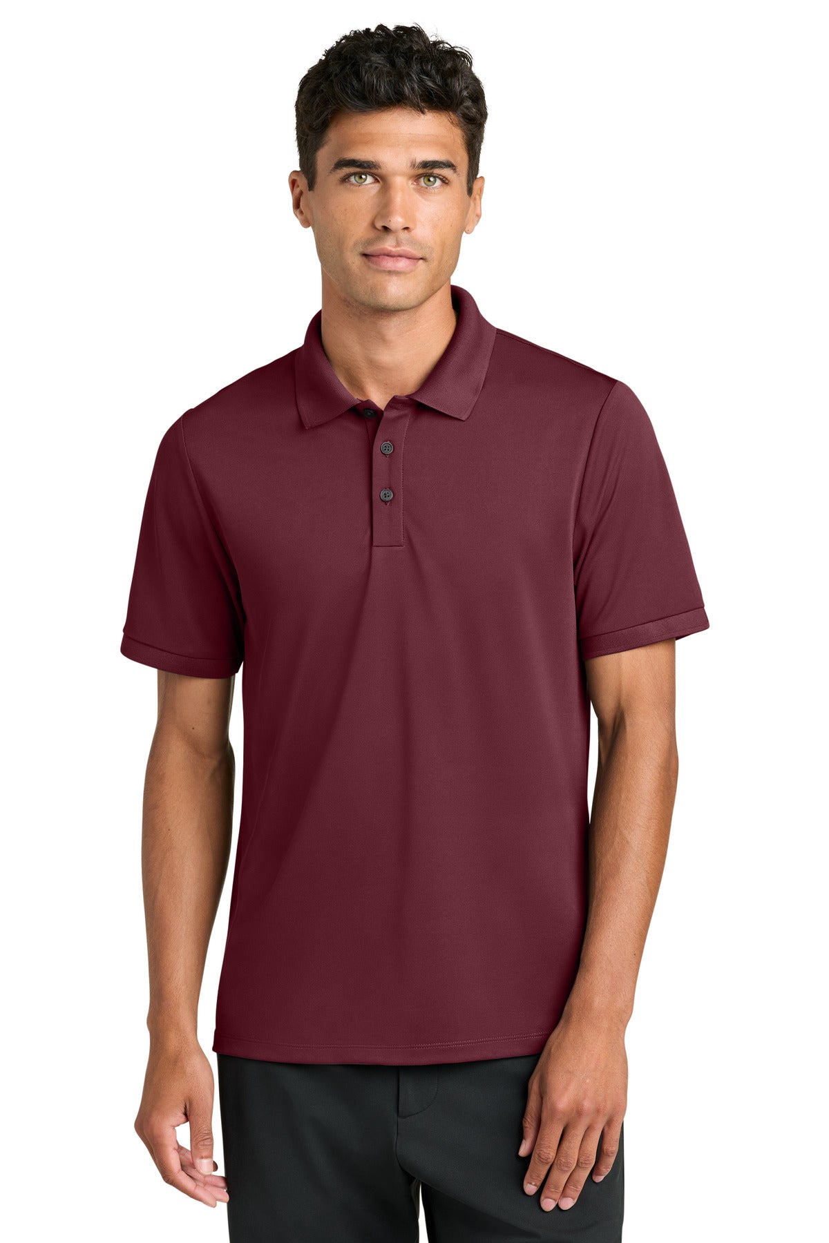 Mercer+Mettle Everyday Performance Polo MM1030 - Burgundy
