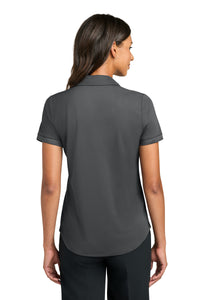 Mercer+Mettle Women's Everyday Performance Polo MM1031 - Storm Grey Back