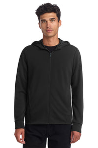 Mercer+Mettle Double-Knit Full-Zip Hoodie MM3002 - Deep Black