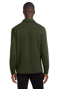 Mercer+Mettle Double-Knit Snap Front Jacket MM3004 - Townsend Green Back