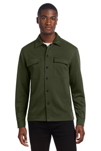 Mercer+Mettle Double-Knit Snap Front Jacket MM3004 - Townsend Green