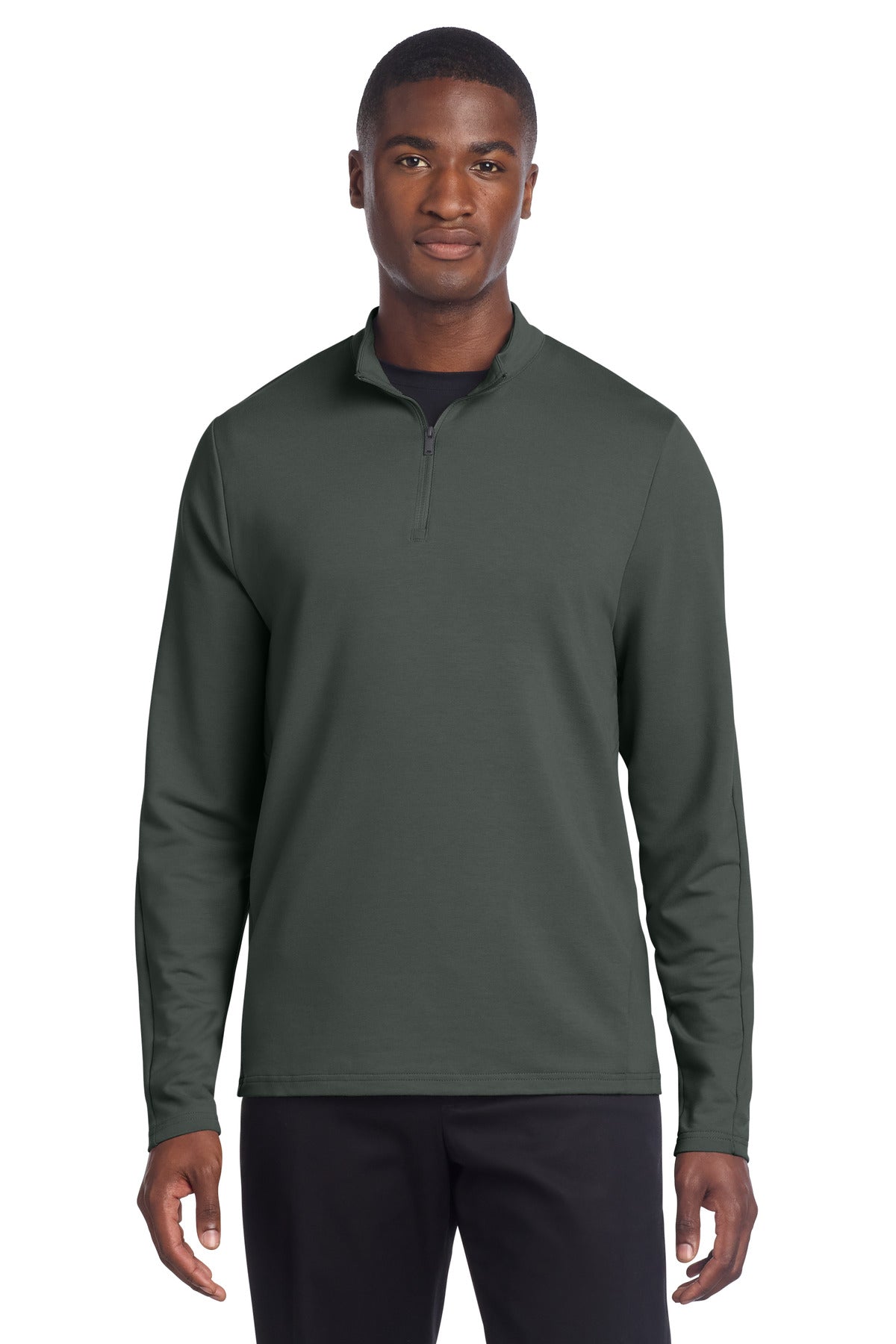 Mercer+Mettle Stretch 1/4-Zip Pullover MM3010 - Anchor Grey