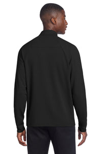 Mercer+Mettle Stretch 1/4-Zip Pullover MM3010 - Deep Black Back