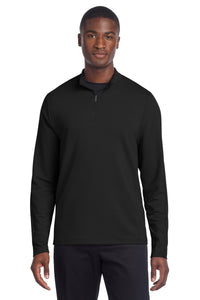 Mercer+Mettle Stretch 1/4-Zip Pullover MM3010 - Deep Black